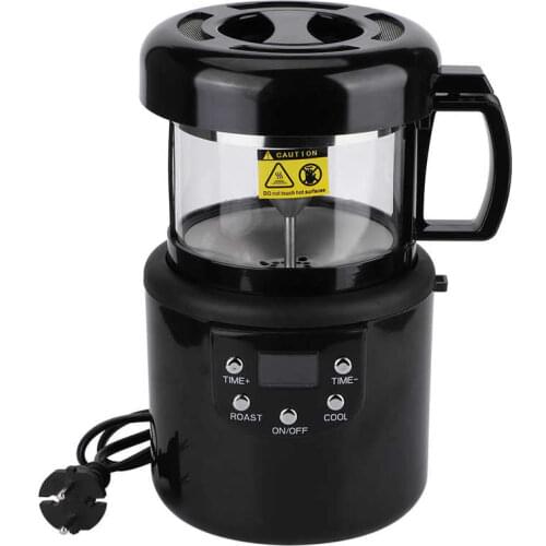 Russia Local Fast Shipping Household Coffee Roasting Machine No Smoke Coffee Baking Machine EU Plug 220-240V