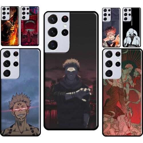 Ryomen Sukuna Jujutsu Kaisen Phone Cover For Samsung Galaxy S10 S8 S9 S20 Plus Note 10 Note 20 S21 Ultra S20 FE Case