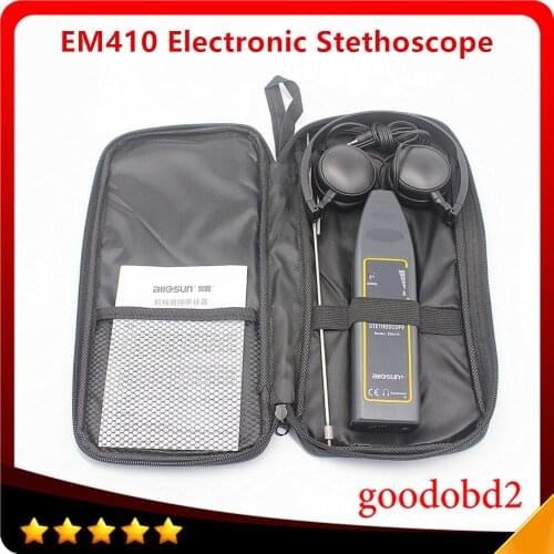 EM410 Automotive Electrical Stethoscope Car Noise Finder Diagnostic Detector Listening Device Machine