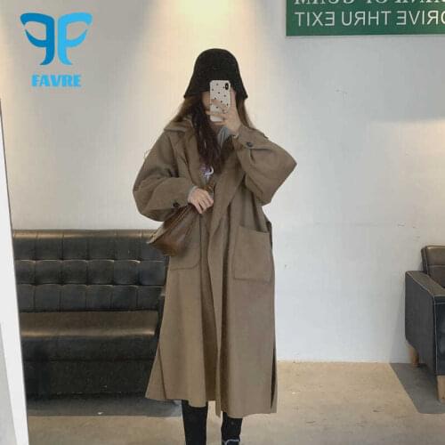 FAVRE Women's Coats With A Collar