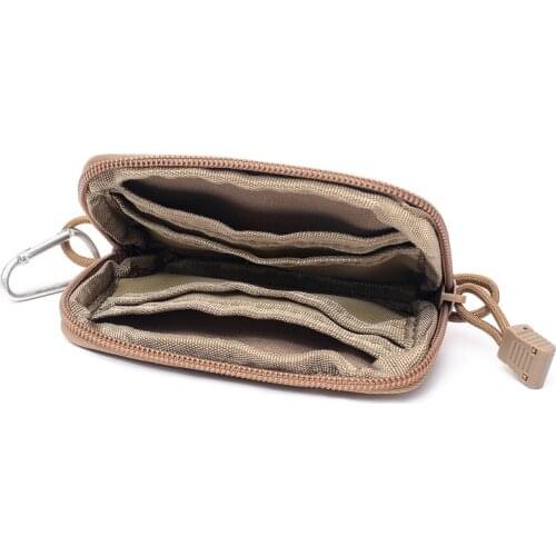 Men Tactical Molle Pouch Belt Waist Pack Tactical Belt Bag Key Case Card Case Camping Bags Travel Hiking Climbing Military Bag