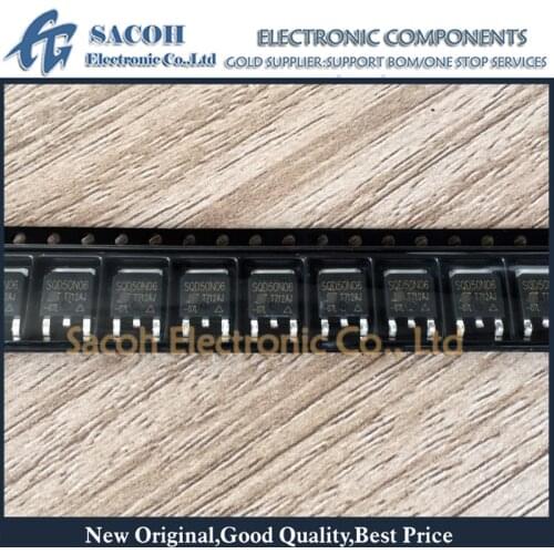Free Shipping 10Pcs SQD50N06-07L SQD50N06 SQR50N06-07L SUD50N06-07L TO-252 50A N-Channel 60V MOSFET