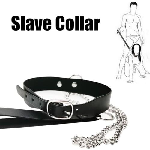 Restraint Handcuffs Neck Sex Collar Leash Bedroom Flirting BDSM Slave Adults Erotic Sex Toys For Women Couples Bondage Sexy Shop