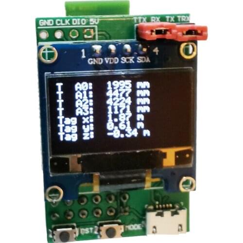 UWB Tag Handheld Device Uwb Single-chip Microcomputer Coordinate Calculation Serial Port Output Tag Terminal Solution Coordinate