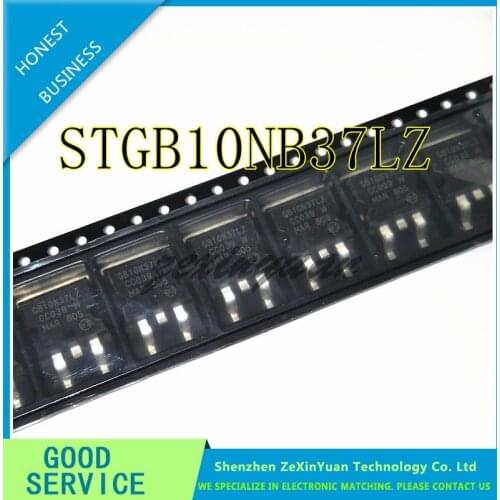 10PCS/LOT STGB10NB37LZ TO-263 GB10NB37LZ TO263 STGB10NB37 SMD