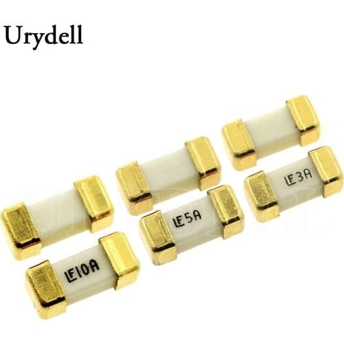 10pcs Gold foot 1808 125V 0451 SMD Fast blow Fuse 0.25A 0.5A 0.75A 1A 2A 3A 4A 5A 6A 7A 8A 10A 15A ultra-rapid fuses