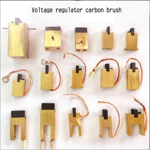 2PCS/LOT,Pressure regulator,Voltage regulator carbon brush for 5/6/7/8/10/12/14/15/18/20/22/25/27/30/35KW,Power tool accessories