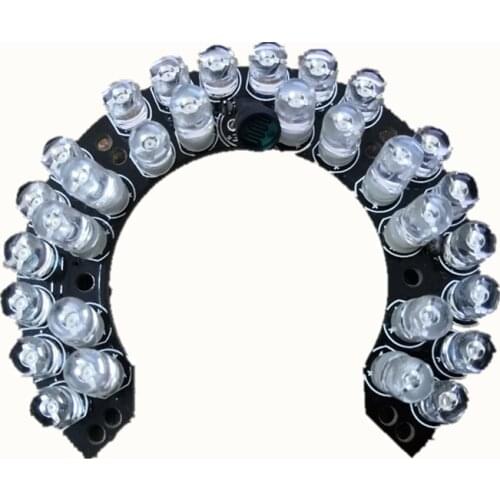 30 IR LED IP Dome Camera customized angle optional Surveillance CCTV accessories Dimension 55mm