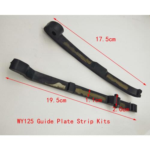 A464 Motorcycle WY125 Cam Timing Chain Tensioner Layer Plate Guide Plate Strip Kits for Honda Wuyang 125cc WY 125 Chain Plate