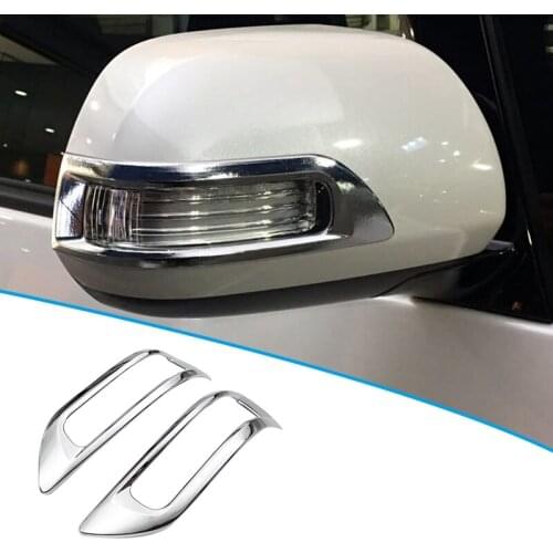 Car Rear View Mirror Cover Side Wing Mirror Decorative Cover Trim Car Accessories for Toyota Estima Previa Tarago Sienna