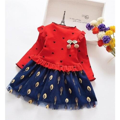 Children Baby Girls Dress Summer Toddler Kids Print Dress Princess Costume
