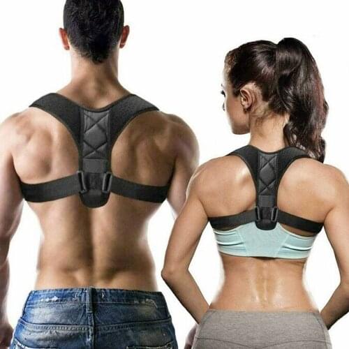 Body Shaper Corsets Back Posture Corrector For Men And Women-Powerful Velcro Adjustable Clavicle Back Support-Relieve Neck