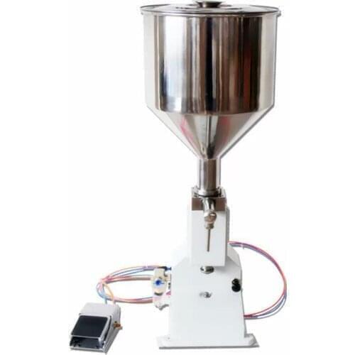Best price applied Pneumatic cream filling machine for lotion,chili sauce, jam ,face cream