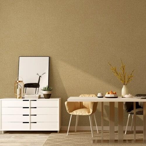 Mini Particle Texture Khaki Solid Wallpaper Roll for Walls Roll Bedding Room Sofa Background 3d Trees wall paper papel de parede