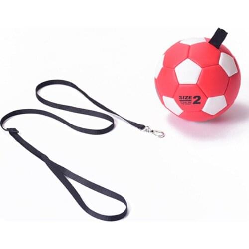 Training Soccer Ball Set with Detachable Rope & Pump, Football Kick Trainer