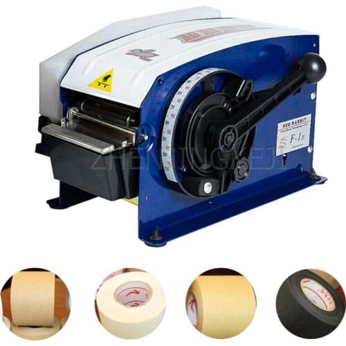 Semi-automatic Kraft Paper Sealing Tape Wet Water Blade Crop Paper Cutting Machine Coated Water Tape Can Set Length Equipment