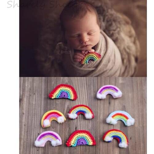 Handmade Wool Felt Newborn Photography Background Props Infant Baby Boy Girl Photo Shoots Posing Backdrops foto Accessories Prop