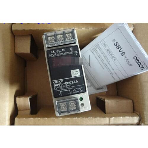 S8VS-06024A Omron Power Supply 100-240 AVC free shipping #exp