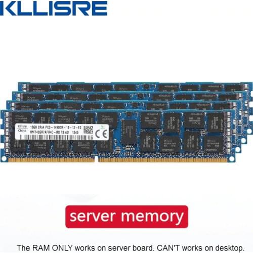 Kllisre DDR3 4GB 8GB 16GB 32GB ecc reg server memory 1333 1600 1866MHz DIMM RAM supports X79 LGA 2011 motherboard