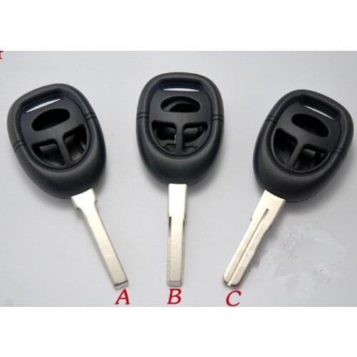 DAKATU Replacement Remote Car Key Shell Case Fob 3 Button for SAAB 9-5 9-3 Uncut Blade
