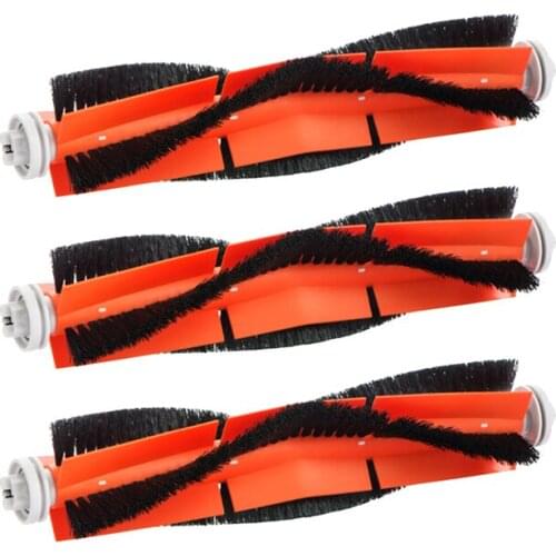 3Pcs Main Brush Roll Suit for Xiaomi Mijia 1T for Dreame F9 Robot Vacuum Cleaner Parts