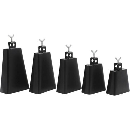 4/5/6/7/8 Inch Metal Steel Cattlebell Cowbell Personalized Cow Bell Percussion Instruments