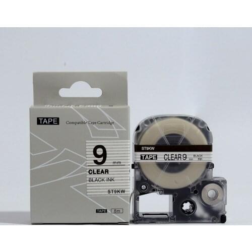 5PK mix colors compatible KingJim 9mm label tape SS9KW ST9KW SC9RW SC9BW SC9YW labelworks LW300 /LW400