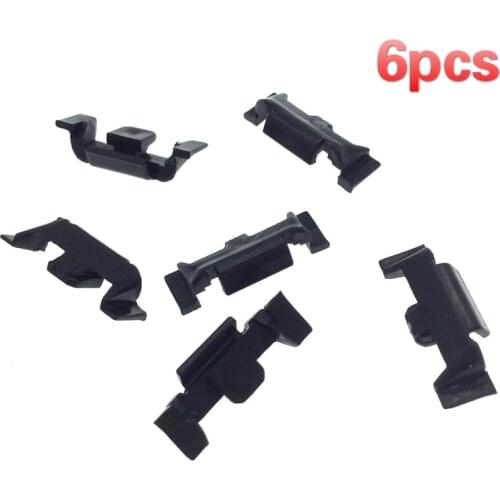 6pcs for BMW mini R55 R56 R60 F55 F56 headlight plating frame bright bar fixed clip buckle