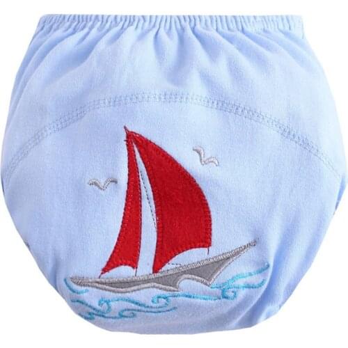 Newborn Cotton Cloth diaper adjustable reusable cartton breathable baby diaper Nappies for infant Washable Nappy 0-3 years CM