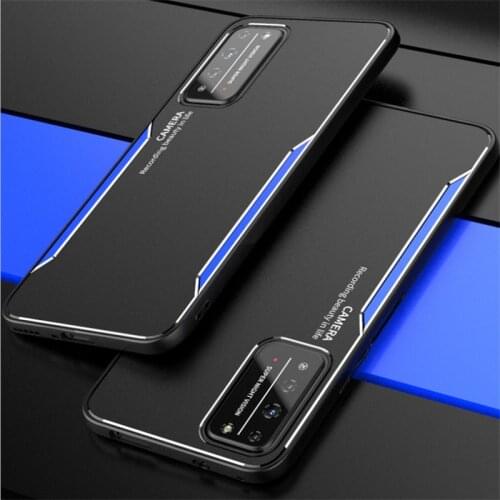 For Huawei Honor X10 Case Shockproof Metal Aluminum TPU Protect Cover for Huawei Honor X10 / Honor X10 Pro Phone Case
