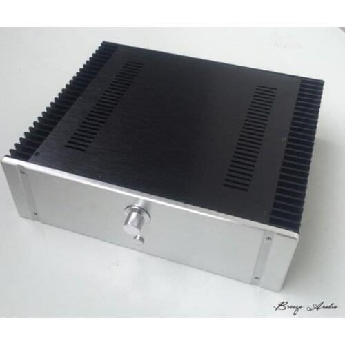 BRZHIFI BZ4313 double radiator aluminum case for class A power amplifier