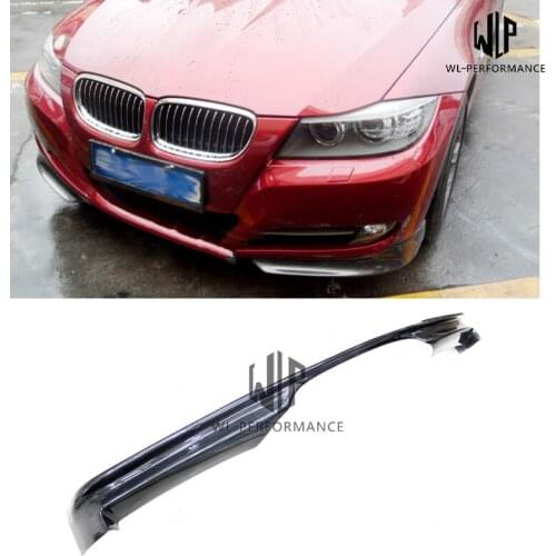E90 High Quality Carbon Fiber Front Lip Bumper Splitter Diffuser Car Styling For BMW 3 Series E90 MT 320i 328i 335i 2005-2008