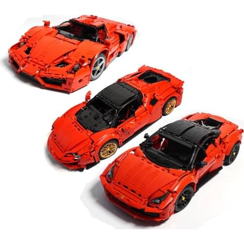 HUAZHI MOC-82788/65817/92952/75543 8653 MOD technology group super sports car assembling educational building block toy