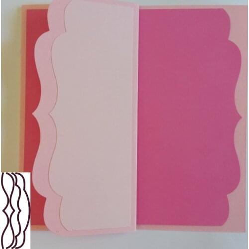 Lace Corner Scrapbooking Border Metal Cutting Dies Scrapbooing Brackets Craft Dies Cut for diy Book photo album art card making