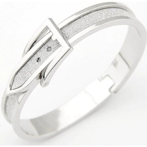 Fashion Bracelets & Bangles for Women Men Jewelry Gold Silver Belt Cuff Bracelet Femme Pulseras Mujer