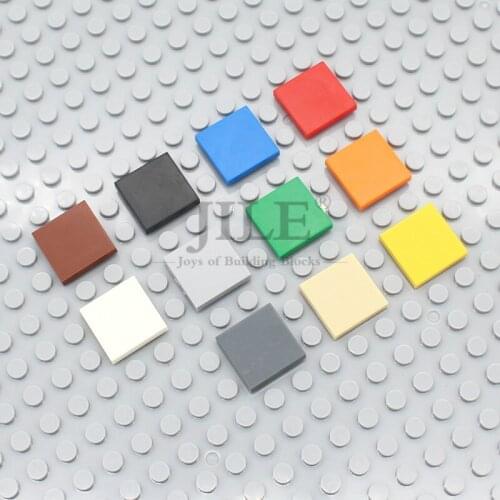 Moc Creative Tile 2x2 3068 Tablet DIY Basics Classic Enlighten Building Blocks Bricks Sets Compatible with Assembles Particles