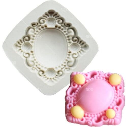New toJewelry Silicone Mold Fondant Cake Molds Cupcake Chocolate Moulds Kitchen Accessories SQ16105