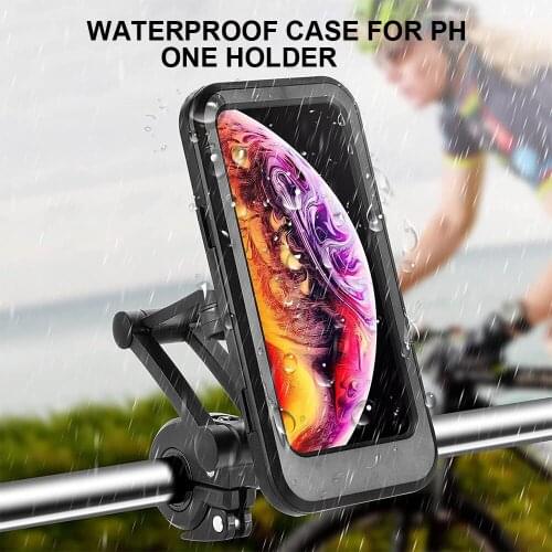 New Waterproof Bike Phone Holder Universal Bike Mount Support for Mobile Phone Bicycle Handlebar Stand for Phone Motorcycle Rack