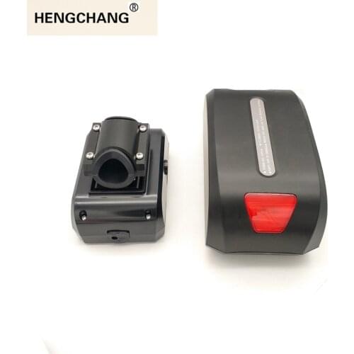 36v battery case folding bikes lithium battery storage boe with Power display lamp Rear light with controller box