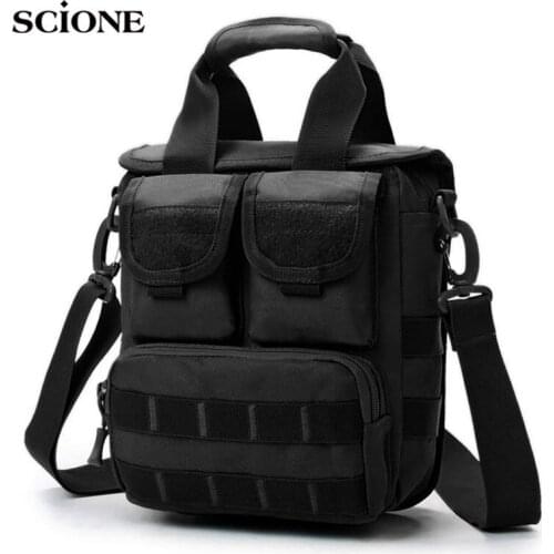 Outdoor Sports Tactical Shoulder Bag Molle Messenger Bags Military Waterproof Camouflage Crossbody Small Mini Handbags XA145WA