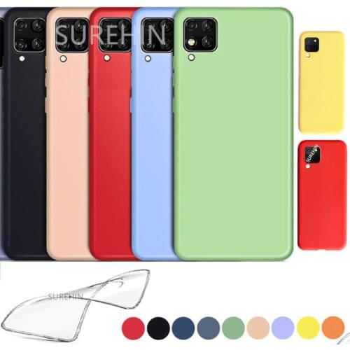 SUREHIN Soft Cover For Samsung Galaxy A12 Case 5G Transparent Woman Boy Girl Can Silkprint Silicone Shell For Samsung A12 Cover