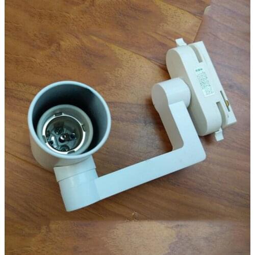 LED track lighting Holder Par30 E27 Base Socket spotlights Bracket X2