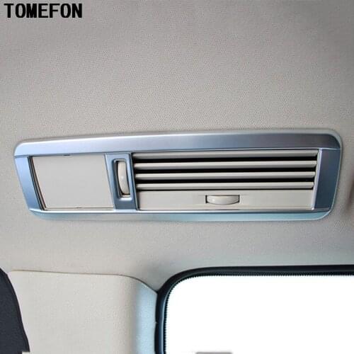 TOMEFON 4pcs Fit For Mercedes-Benz Vito (W447) 2014-2017 Auto Accessories Matte Interior Rear Row Top Roof Air Vent Outlet Cover