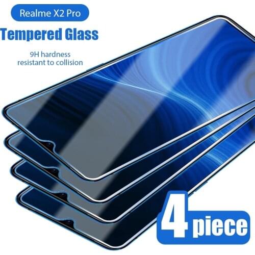 4PCS screen protector for Realme C21 C11 C3 C25 Narzo 30 Pro 5G 30A Protective glass for realme GT Neo 7 8 6 Q3 X7 Pro 5G glass