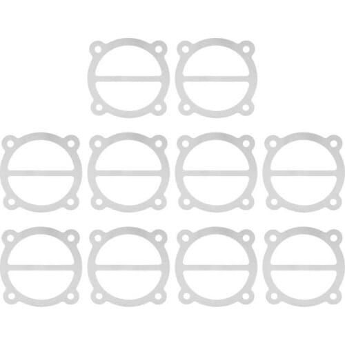 10Pcs Air Compressor Aluminum Gasket Sealing Plate Replacement For 65mm Diameter Cylinder