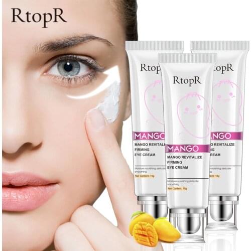 3Pcs Mango Eyes Cream Firming Moisturizing Cream Remove Puffiness Dark Circles And Eye Bags Eye Skin Care Eye Gel