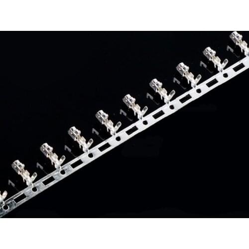 500pcs/lot 1.25-T 1.25MM spacing terminal Reed Phosphor bronze terminal Connector Connect the girdle with the belt terminal