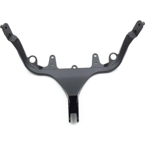 Black Front Upper Fairing Stay Headlight Bracket For Kawasaki ZX-9R 2002-2003 Motorcycle