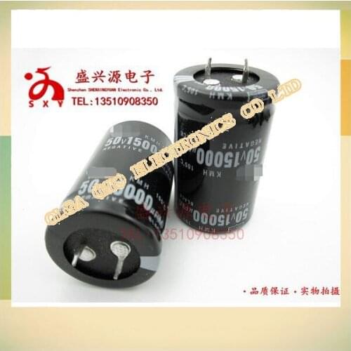 New horn electrolytic capacitors 50 v15000uf uf50v x50 30 15000