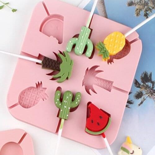 Square Silicone Lollipop Molds Silicone Chocolate And Candy Molds DIY Pastry And Bakery Accessories Confectionery Equipment